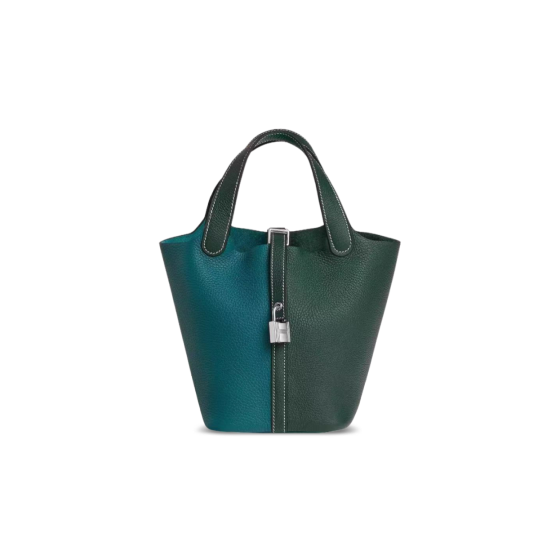 HERMES MASTER PICOTIN LOCK 18 CASAQUE PALLADIUM HARDWARE H064427CKAP (18*18*13cm)